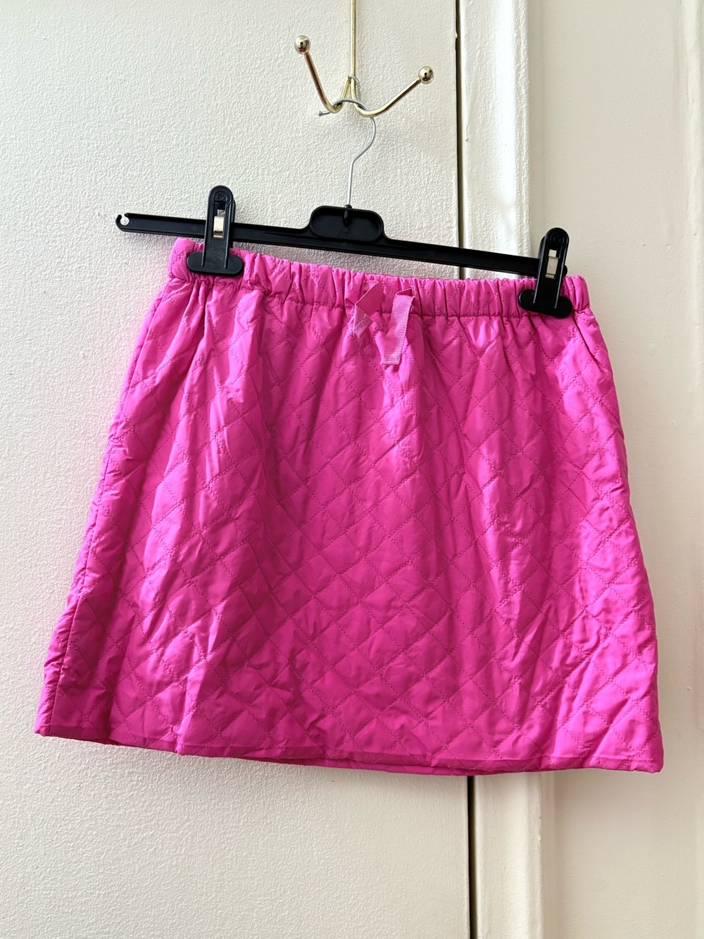 Girl’s Crewcuts Hot Pink quilted skirt, size:14